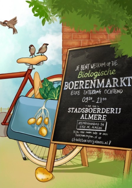 boerenmarktposter